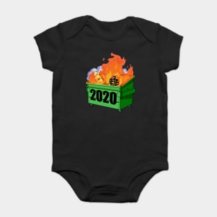 Dumpster Fire 2020 Worst Yeat Ever Baby Bodysuit